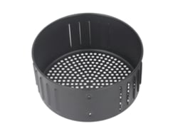 Cesta Para Freidora Reutilizable De Acero Antiadherente De 2,6 L Con Desagüe - Accesorio Universal - Negro