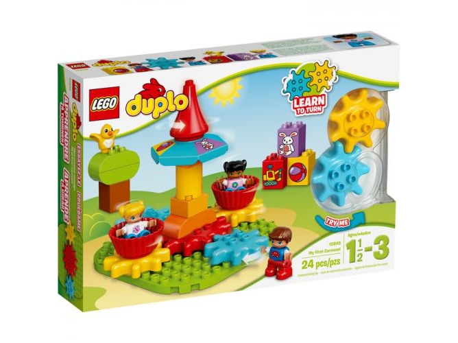 LEGO Duplo: Mi primer carrusel - 10845 (Edad Mínima: 1,5 - 24 Piezas)