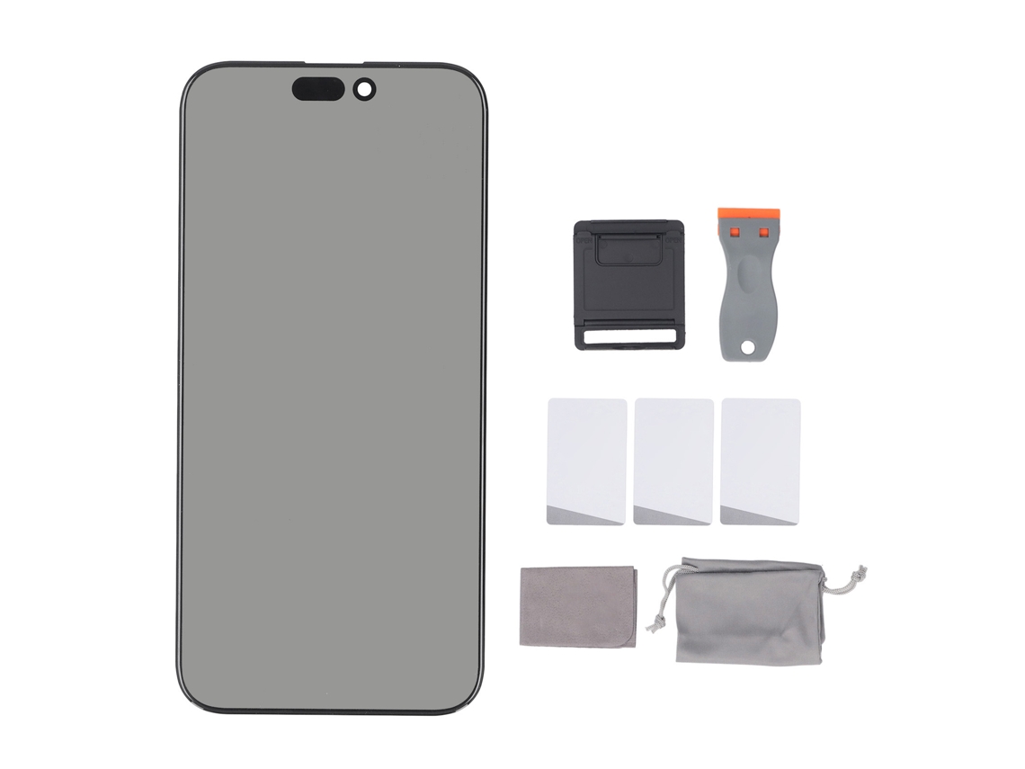 Reemplazo De Cristal De Pantalla Frontal Con Adhesivo Oca Para Ios Phone 15 Pro Max - Kit De Reparación Con Herramientas