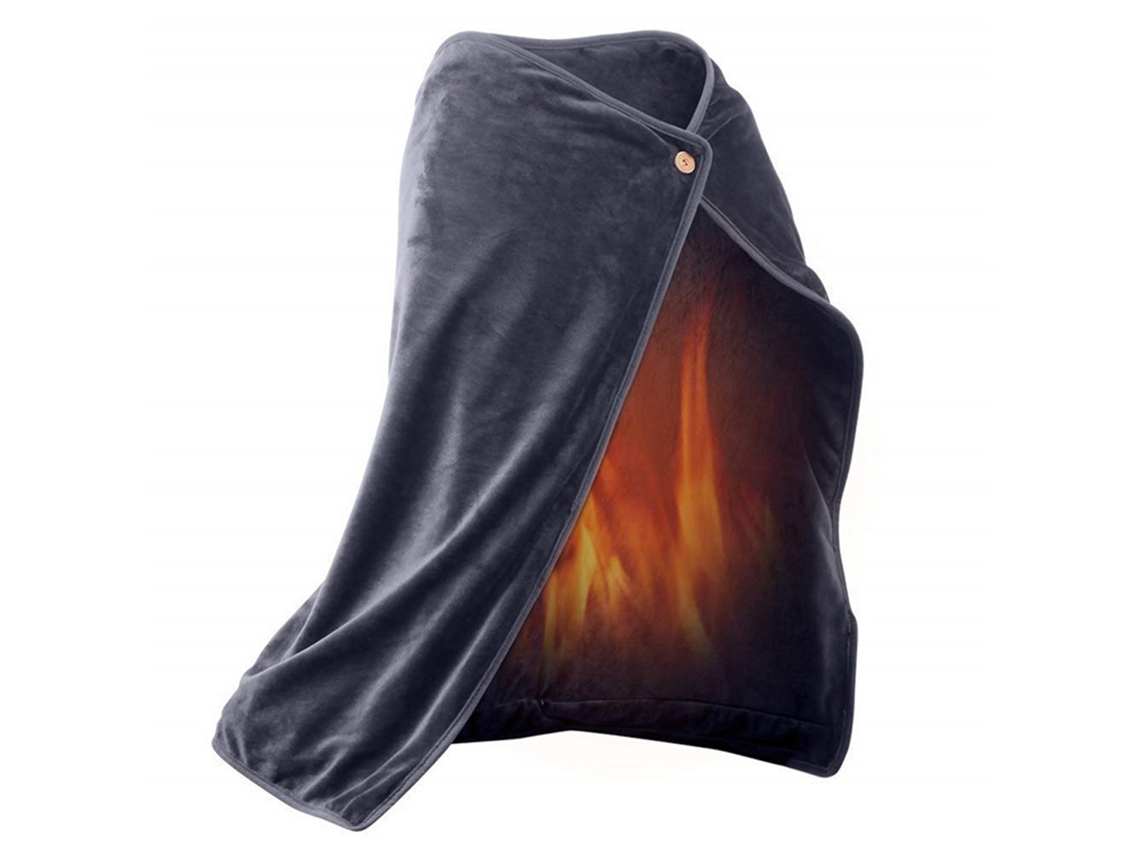 Manta Eléctrica Con Usb, Desmontable, Lavable, Para Cintura Y Rodillas, Cálida, Invierno, Hogar, Oficina.
