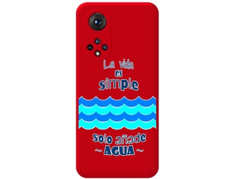 Carcasa Huawei Honor 50 5G / Nova 9 TUMUNDOSMARTPHONE Agua Rojo