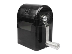 Trituradora portátil de metal ABS, manual, para hacer conos de nieve raspados, para uso doméstico y al aire libre, para acampar, Rosewell