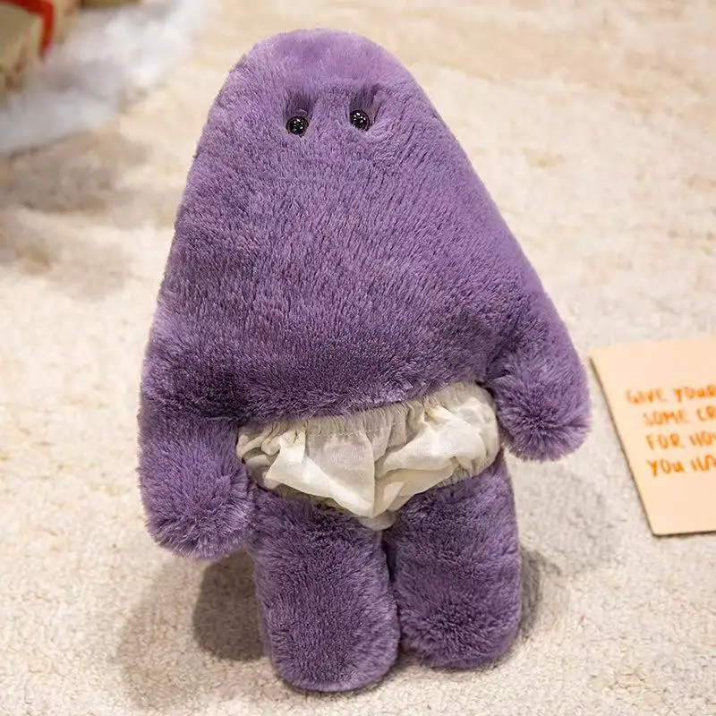 (morado 28cm) Peluche Súper Lindo Y Divertido Con Forma De Pantalones, Muñeco De Almohada Lord - Almohada Adorable