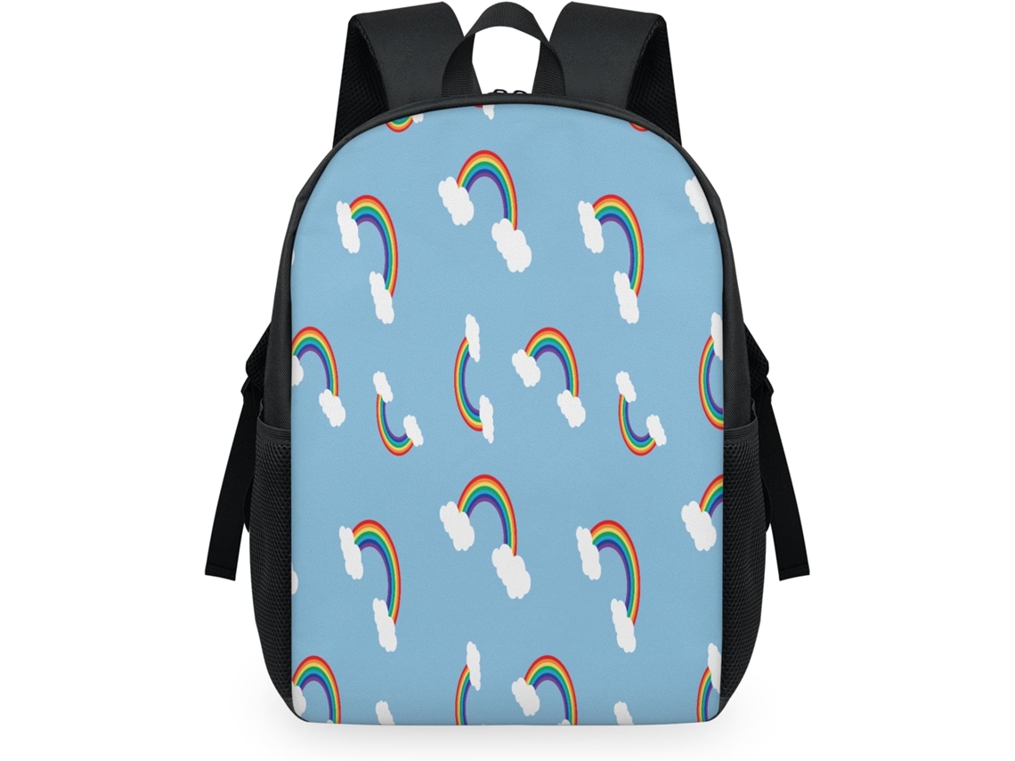 Mochila Tropicallife Diseño Arcoíris Para Niños Niñas Hombres Mujeres Multiusos Mochila Escolar Informal Po