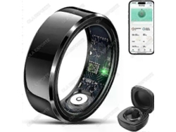 Anel Inteligente Para Monitoramento De Atividades Físicas: Monitor De Pressão Arterial E Frequência Cardíaca, À Prova D'água Ip68 E 5atm, Multies