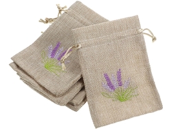 Bolsitas Vacías Incienso Lavanda Imitación Beige 10x14 Cordón Ajustable Material Transpirable Multiusos