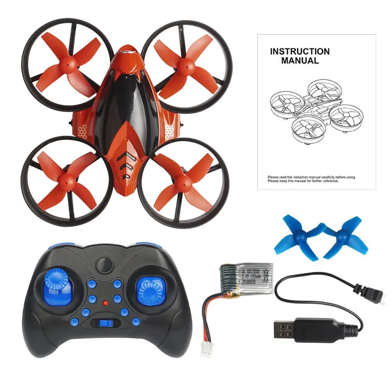 Mini Dron Teledirigido, Cuadricóptero Controlado A Mano