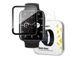 Vidrio de reloj híbrido para Oppo Watch 2 42 mm - negro WOZINSKY