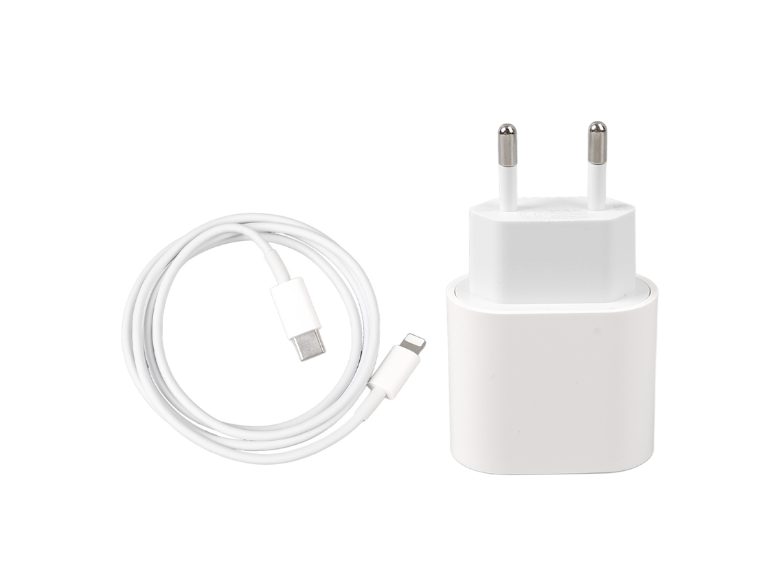 Conjunto De Cargador (carga Rápida De 20w Para Dispositivos Apple)