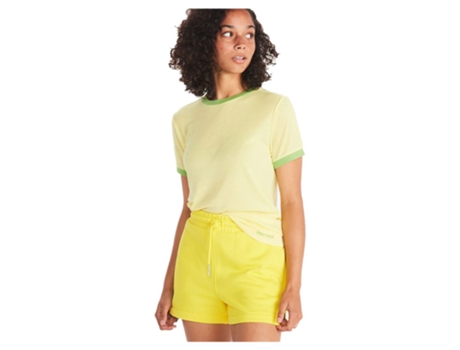 Camiseta de Mujer MARMOT Switchback Amarelo Amarillo (M)