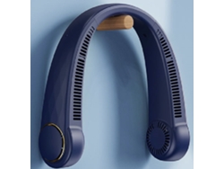 Ventilador De Cuello Portátil Con Función De Carga Usb, Sin Aspas, 2000 Mah, Ideal Para Actividades Al Aire Libre, Fácil De Usar Y Muy Durad