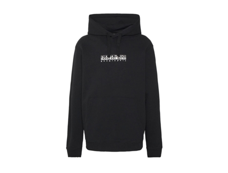 Sudadera NAPAPIJRI Hombre (XXXL - Negro)