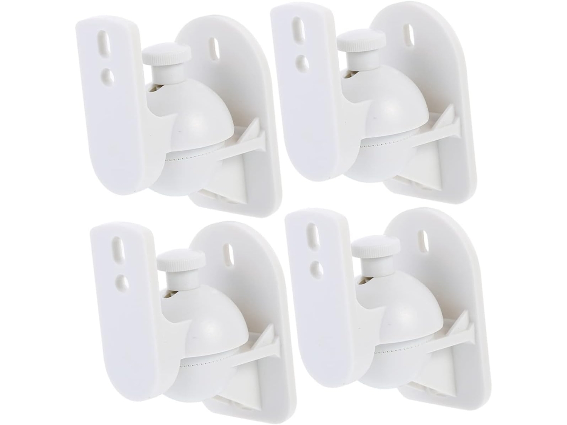 Soportes Giratorios De Pared Para Altavoces (4 Piezas), Montaje En Pared Ajustable