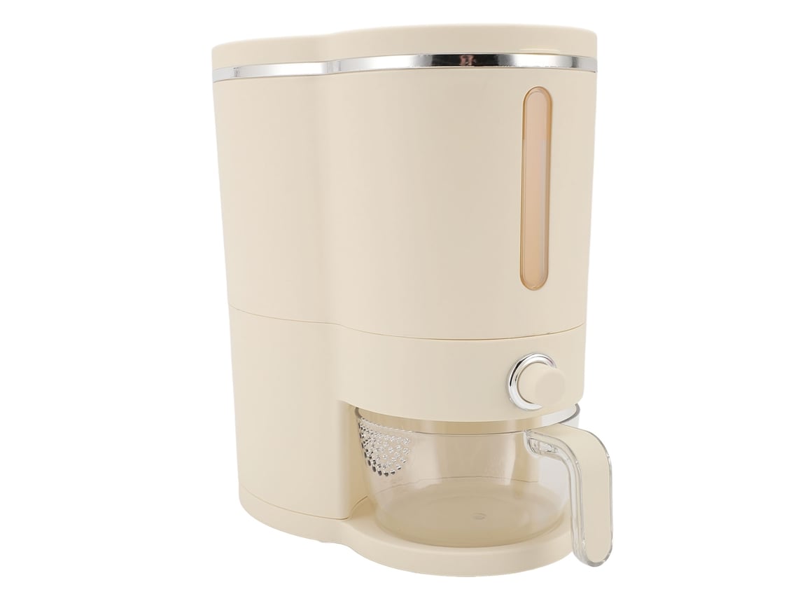Dispensador de arroz de plástico de grado alimenticio sellado, recipiente hermético para la cocina.