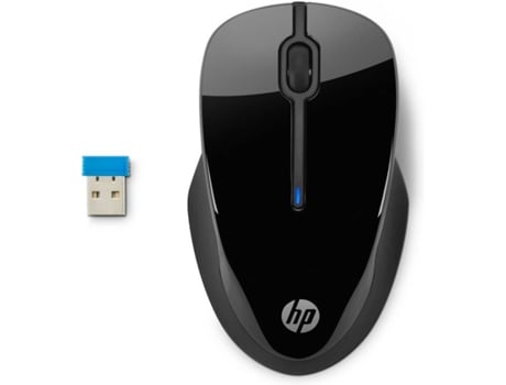 Ratón HP 250 (Inalámbrico - Regular - 1600 dpi - Negro)