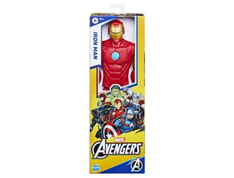 Marvel AVENGERS Titan Hero Series Iron Man Figura AVENGERS 4 Años