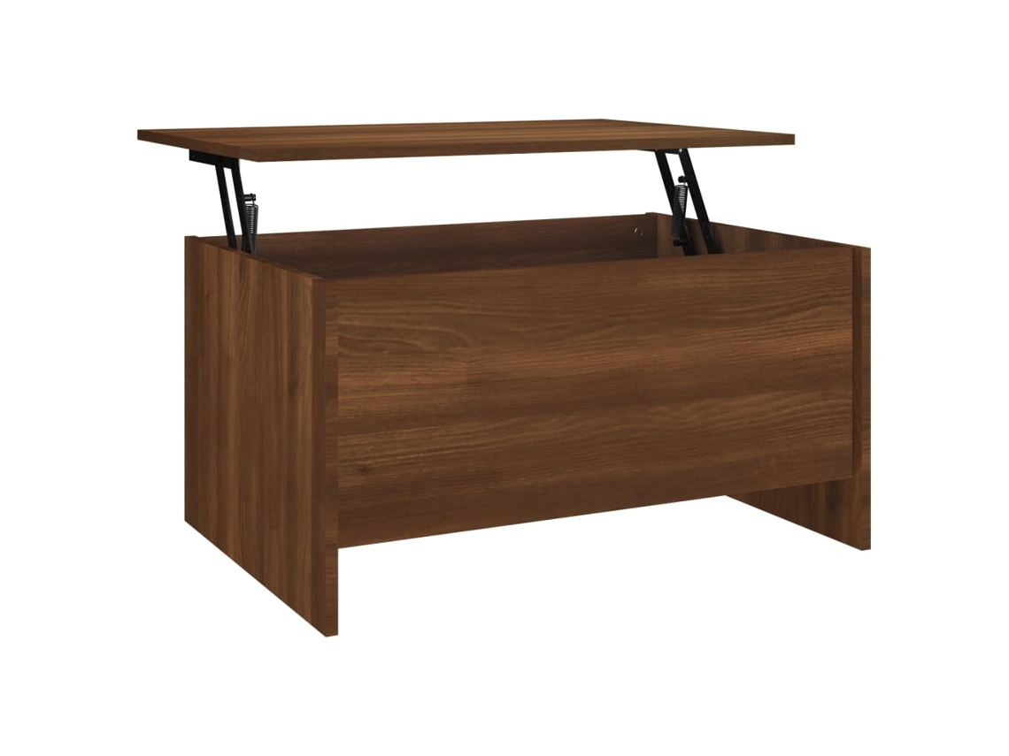 Mesa de centro VIDAXL Marrón Madera contrachapada (80x55,5x41,5 cm)