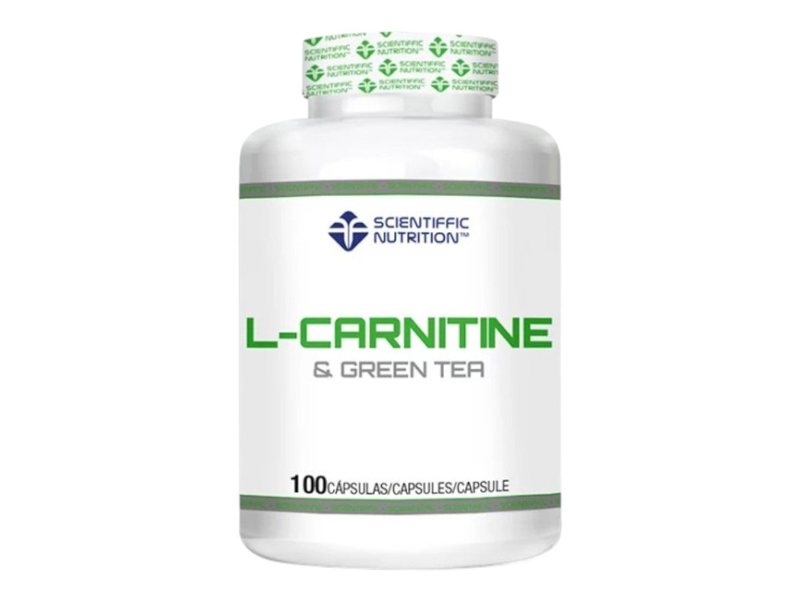 L-carnitina Té Verde 475 Mg 100 Cápsulas FITNESSZONE