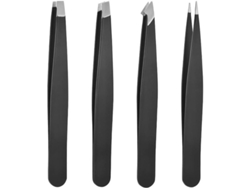 Juego De Pinzas Para Cejas, Pinzas Profesionales De Acero Inoxidable Para Eliminar El Vello Facial, Las Impurezas Y Los Vellos Encarnados.