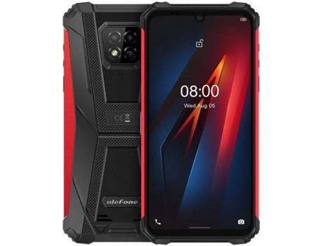 Smartphone ULEFONE Armor 8 (6.1'' - 4 GB - 64 GB - Rojo)