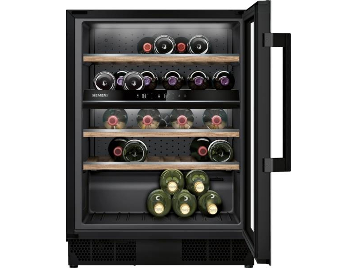 Vinoteca Integrable SIEMENS KU21WAHG0 (44 Botellas - Negro)