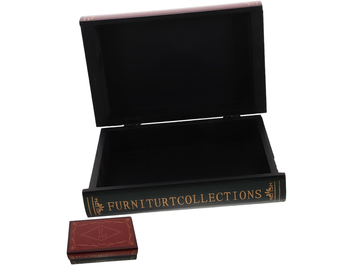 Caja De Almacenamiento Oculta Decorativa Con Forma De Imitación Para Objetos Cotidianos, Estilo Europeo, Para Sala De Estar.