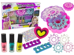 Set de estilo de uñas para niñas Nail Art Studio B.active