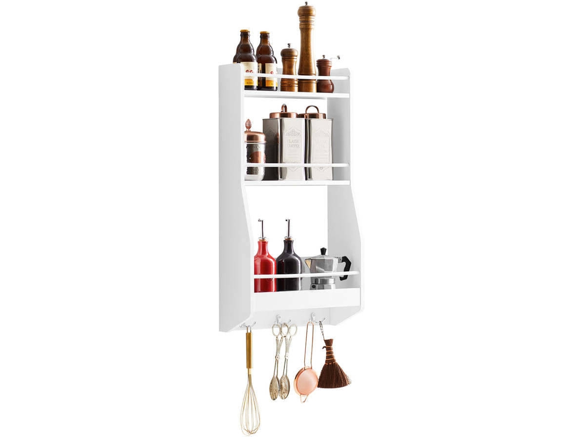 Especiero SOBUY (Blanco - 38x17x75 cm)