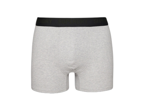 Boxers SUPERDRY Hombre (S - Negro)