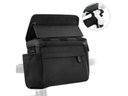 Bolsa Impermeable Para Manillar De Bicicleta Con Soporte Para Teléfono Móvil Y Malla Táctica Para Ciclismo De Montaña.