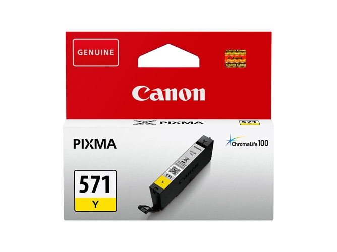 Cartucho de tinta Original CANON CLI-571Y Amarillo