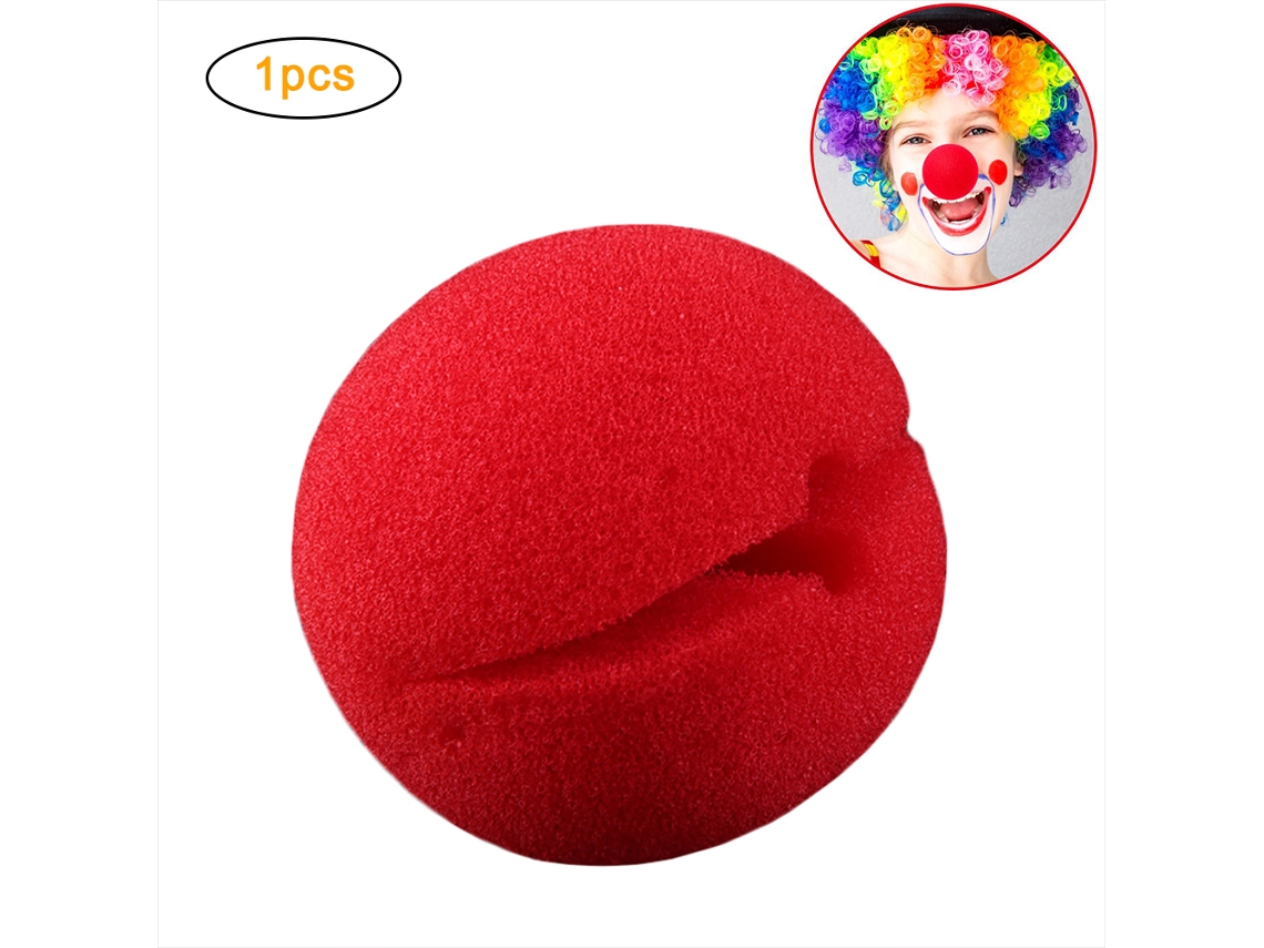 Nariz De Payaso De Esponja Suave, Accesorio Para Cosplay, Fiestas, Halloween, Cumpleaños, Navidad, 5 Cm