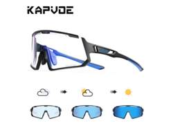 Gafas De Ciclismo Con Lentes Fotocromáticas De Doble Uso (día Y Noche), Pantallas Para Bicicleta, Unisex, Protección Uv.