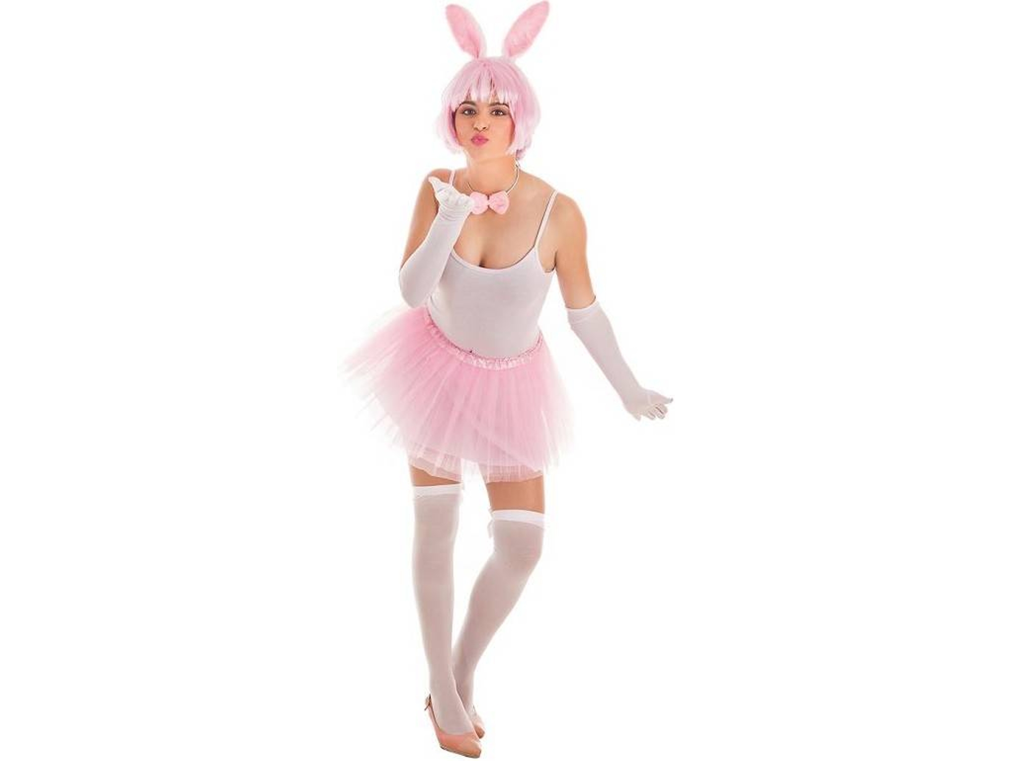 Disfraz de Mujer TOPDISFARCES Conejita Set (Tam: S)