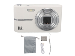 Cámara digital compacta y portátil FHD 1080p para estudiantes y vlogging.