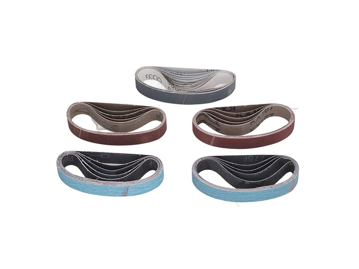 Kit De 30 Lijas De Banda Para Afilar Cuchillos, Grano 80-1000, 3/4 X 12 Pulgadas, Lijas De Banda Surtidas.