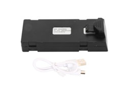 Batería De Litio Para Dron De 3,7 V Y 2600 Mah Para E88, E88pro, E525, E99, E99pro, P1, P5pro, K3, S1, P8 Y S98 (negra).
