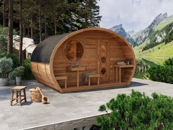 Sauna de exterior Hobbit 300 - Termomadera
