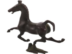 Estatua Caballo Metal Patinado Figura Zodiaco Chino 2026 Decorativo Hogar Oficina Escultura Simbólica China