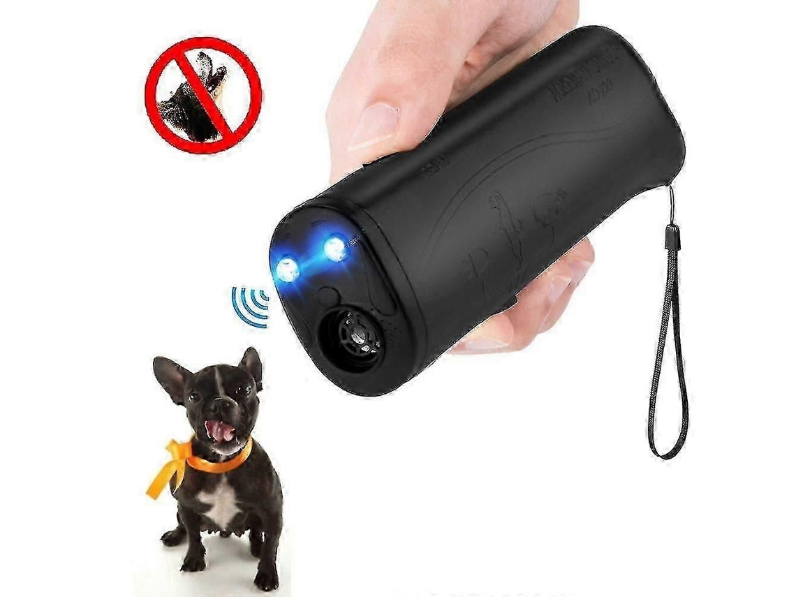Treinador De Cães Ultrassônico Recarregável - Dispositivo Anti-latido Com Luz Led Alcance De 20ft (material Abs)_mm2