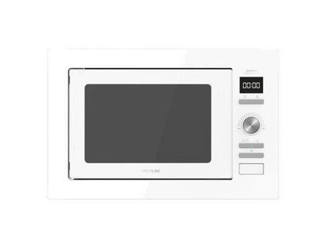 Microondas Integrable CECOTEC GrandHeat 2590 (25 L - Con Grill - Blanco)