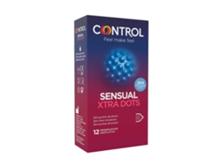 Preservativos CONTROL Xtra Dots (12 un)