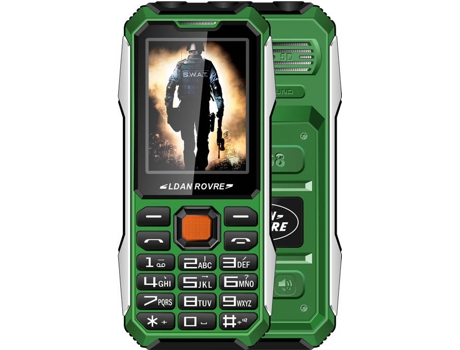 Smartphone TECHNO-STORE A6 (2.4'' - 3G - Verde)