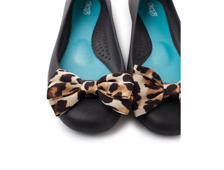 Zapatos OKA B Tabbie PVC para Mujer (36 - Negro-Licorice)