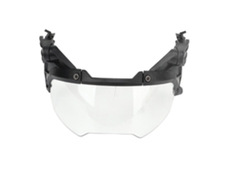 Ycnm-gafas Con Visera Ajustable Para Casco Con Lente Transparente Para Mich Pc, Caza Y Ciclismo.