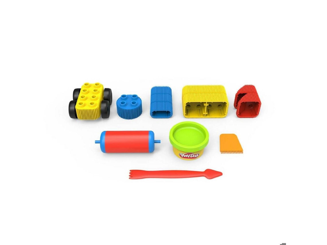 Banco y almacenamiento de bloques PLAY-DOH