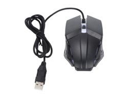 Ratón Ergonómico Con Cable Para Juegos, Con Iluminación Rgb Y Sensor De Alta Precisión Para Pc, Notebook Y Laptop.
