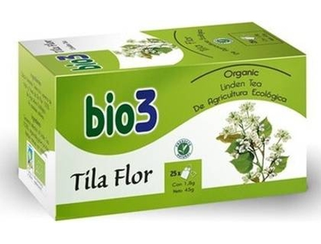 Té BIO3 Tila Flor (25 saquetas de infusão)