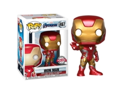 Figura Pop Iron Man de Marvel Avengers Endgame Exclusiva B.active