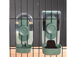 Dispensador Automático De Alimento Y Agua Para Perros Pequeños, Gatos Y Mascotas